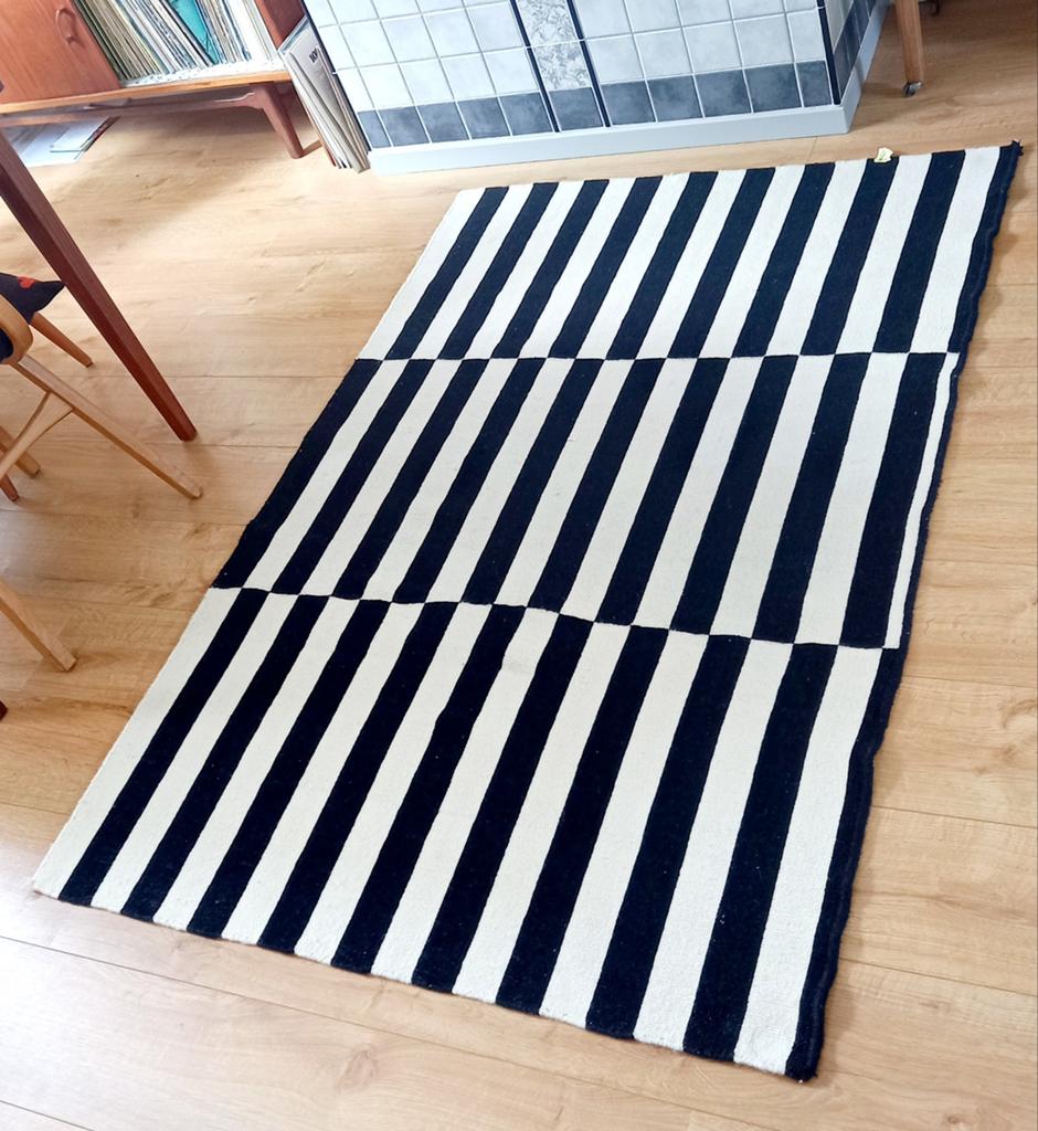 IKEA STOCKHOLM wollen vloerkleed, Ophalen, Gebruikt, 100 tot 150 cm, Scandinavisch