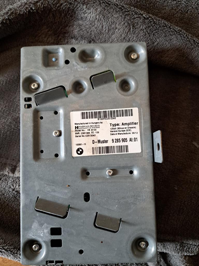 BMW F20 Harman/Kardon Versterker - Werkend Gedemonteerd, Auto-onderdelen, Ophalen of Verzenden, Gebruikt, BMW