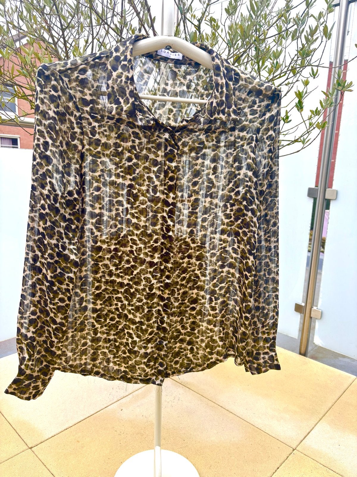 Loavies blouse, Ophalen of Verzenden, Zo goed als nieuw, Maat 38/40 (M), Groen