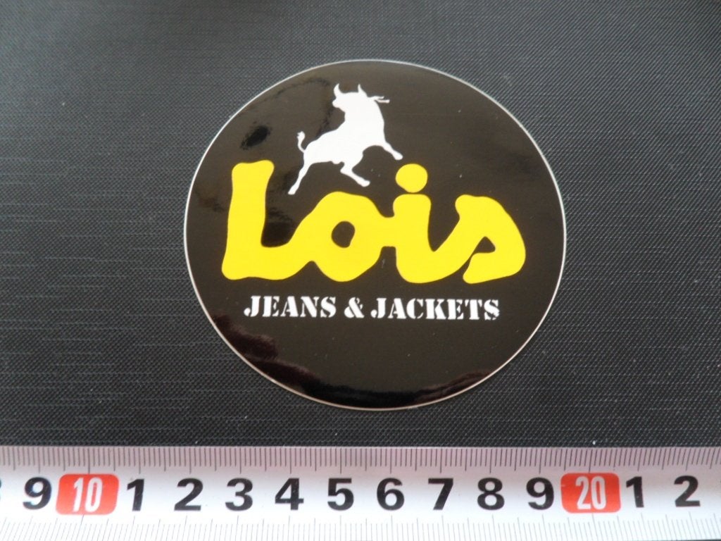 sticker 211 rond logo LOIS jeans & jackets *, Verzamelen, Ophalen, Zo goed als nieuw