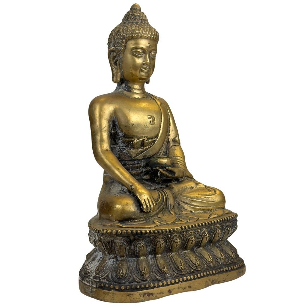 Medicijnboeddha – Tibetaanse stijl – brons, Tibet, Ophalen of Verzenden, Beeld, Brons