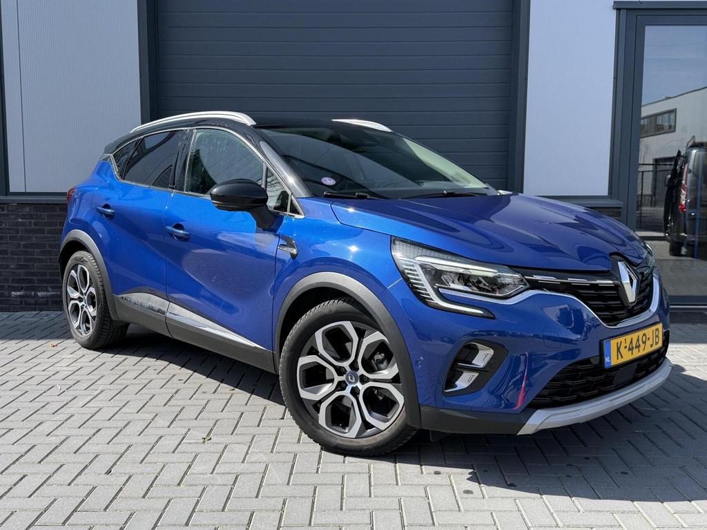 Renault Captur 1.6 E-Tech Plug-in Hybrid Serie Limité E-TEC, Auto's, Renault, 77 km/l, 4 cilinders, Met garantie (alle), Blauw