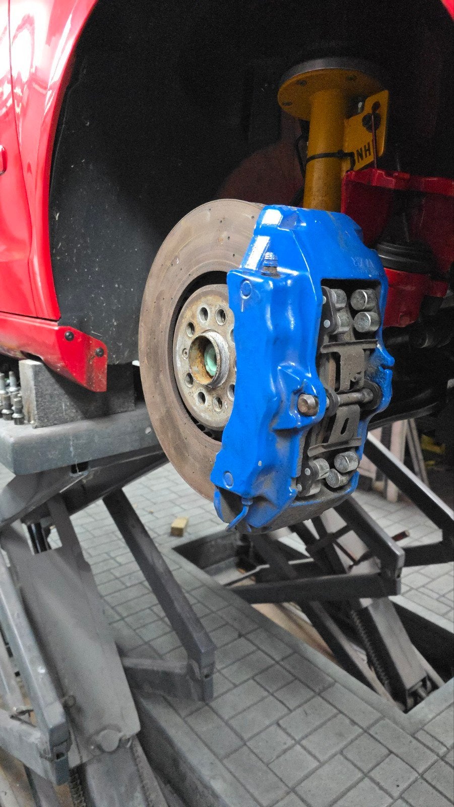 Porsche Brembo Z17 6-pot Big Brake compleet, Ophalen, Nieuw, Seat