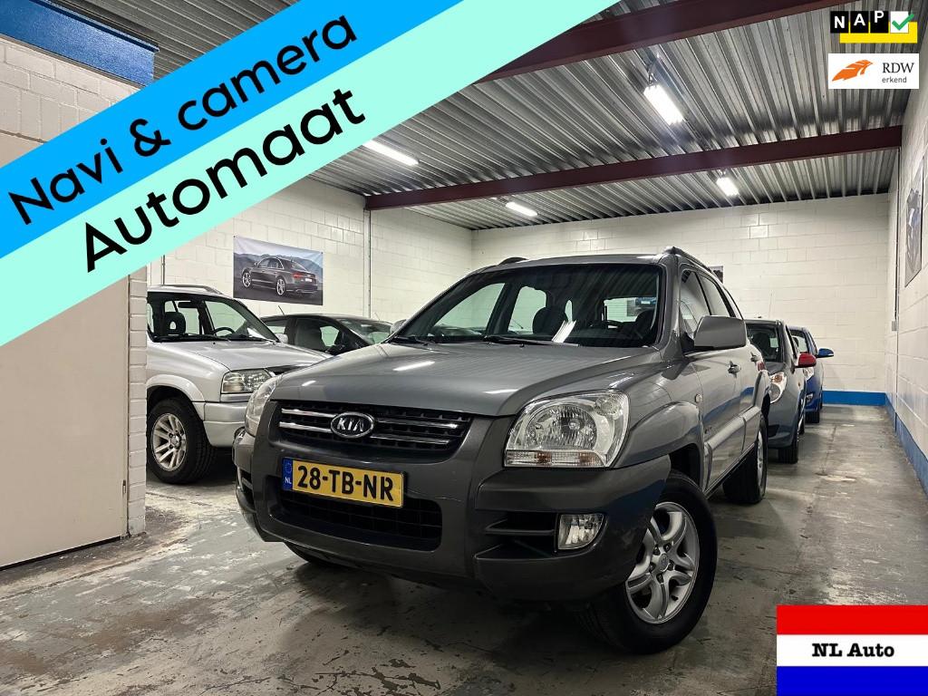 Kia Sportage 2.7 V6 Adventure 4WD Automaat/Navi/Clima/Nap!, Automaat, Gebruikt, Bedrijf, Vierwielaandrijving