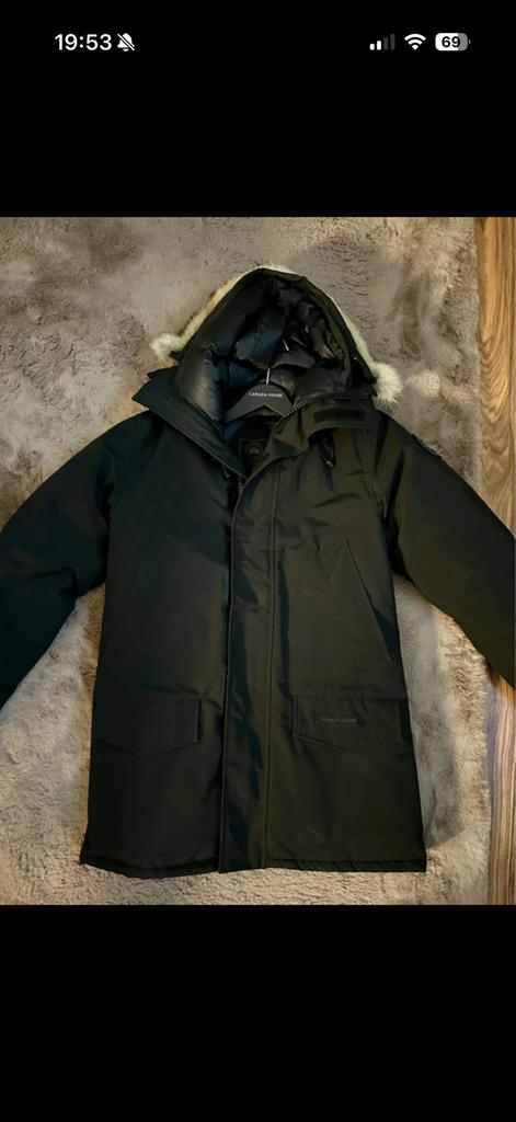 Canada Goose Langford Parka S fusion fit black label, Ophalen of Verzenden, Zo goed als nieuw, Zwart