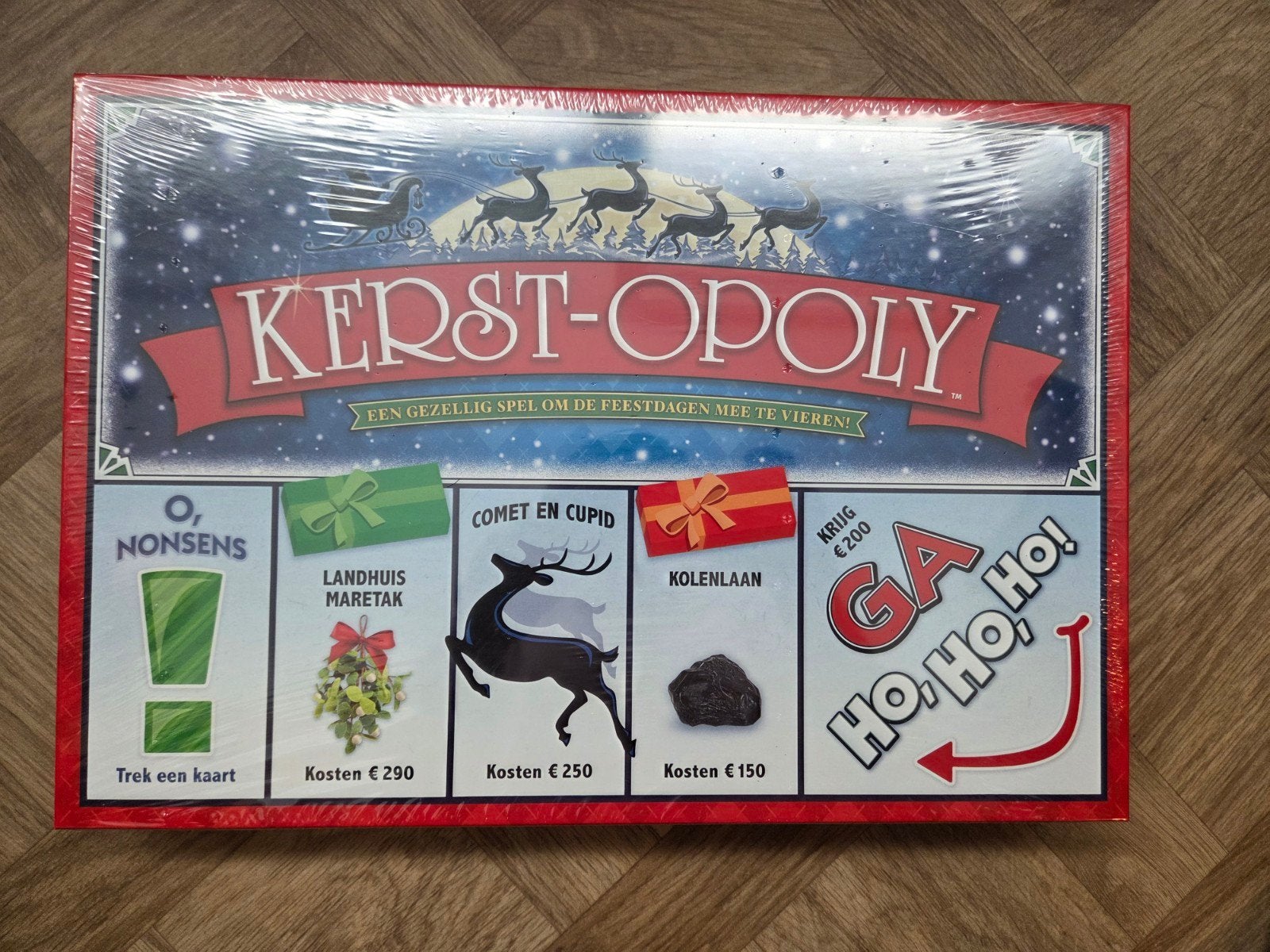 Kerst-Opoly - Een gezellig spel - Monopoly kerst, Hobby en Vrije tijd, Gezelschapsspellen | Bordspellen, Vijf spelers of meer