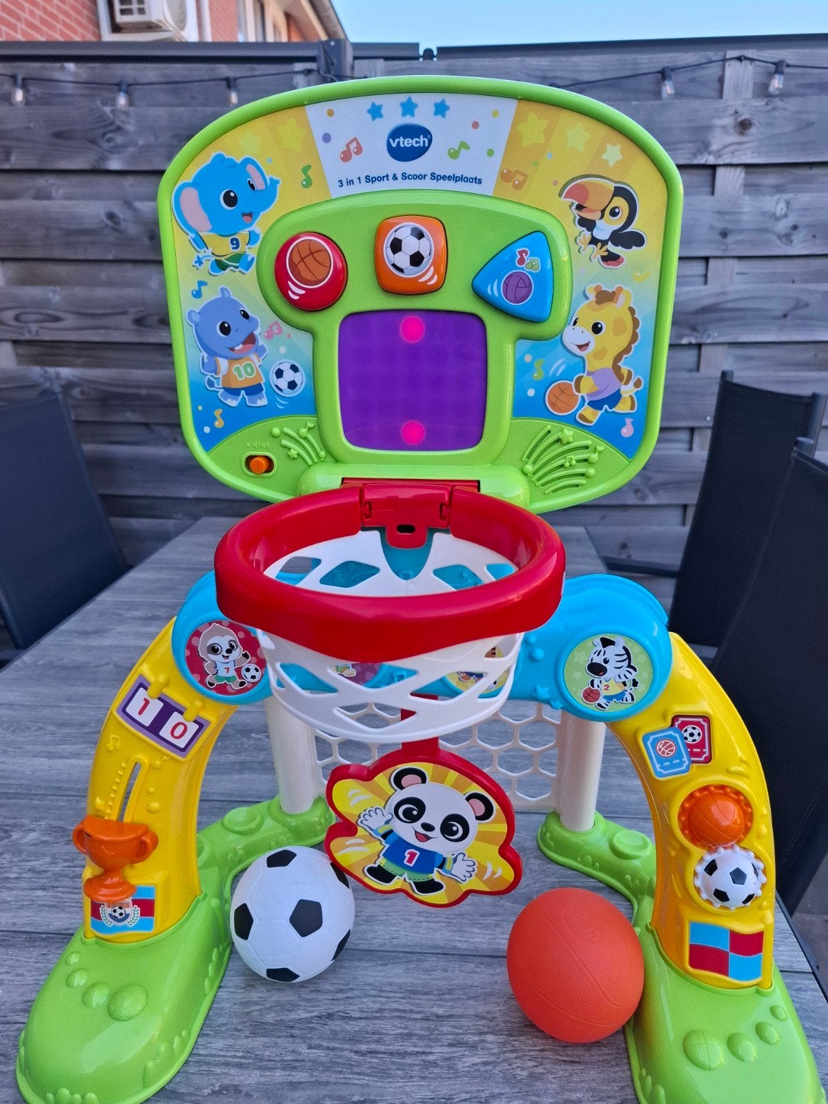 VTech 3-in-1 Sport & Scoor Speelplaats, Ophalen, Zo goed als nieuw, Jongen of Meisje