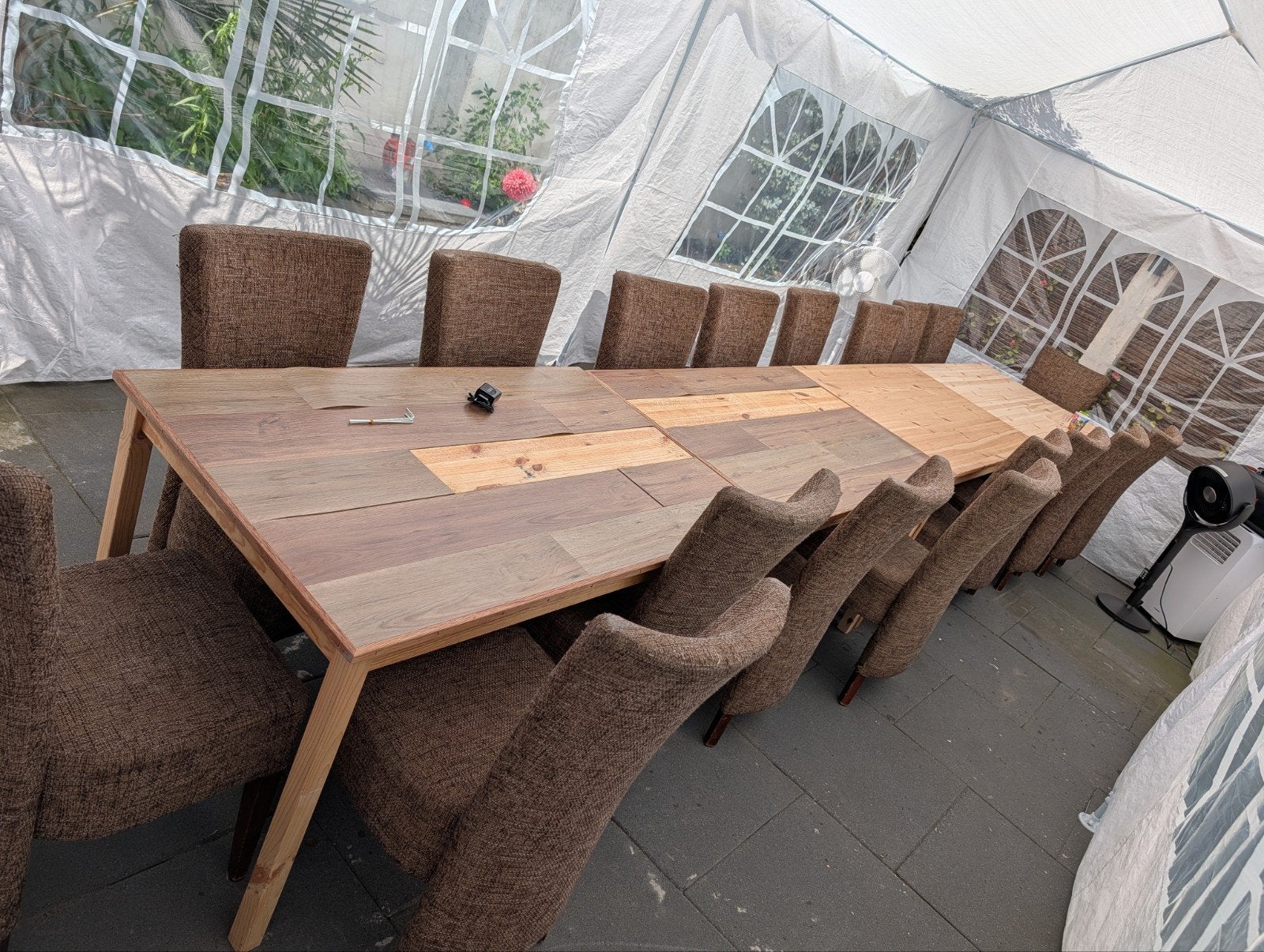 IKEA INGO keukentafel 120x75cm (4 stuks), Huis en Inrichting, Tafels | Eettafels, Ophalen, Gebruikt, 100 tot 150 cm, 50 tot 100 cm