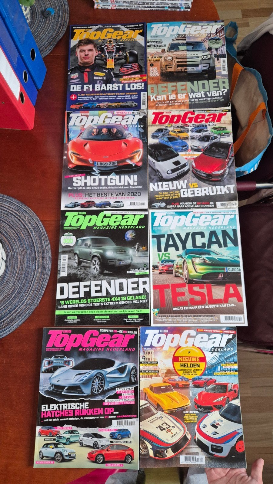 TopGear Magazine Nederland - 171 t/m 174 & 176 t/m 179, Boeken, Ophalen, Zo goed als nieuw, Overige typen