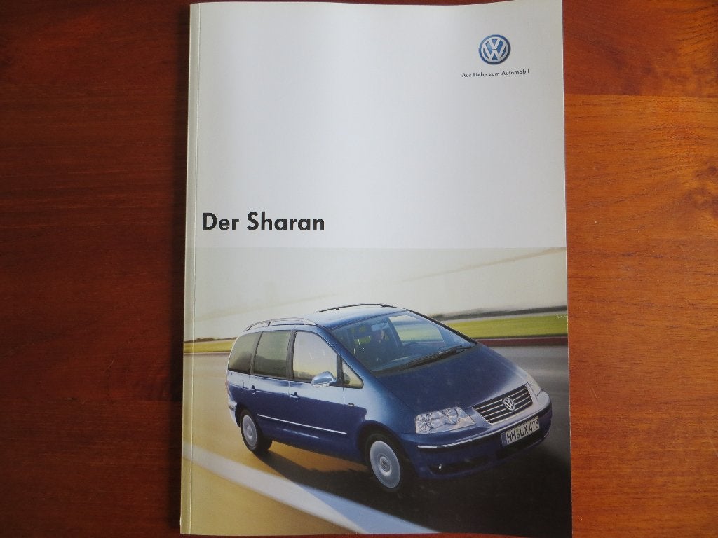 Volkswagen Sharan (okt. 2005) + bijlage, Ophalen of Verzenden, Nieuw, Volkswagen