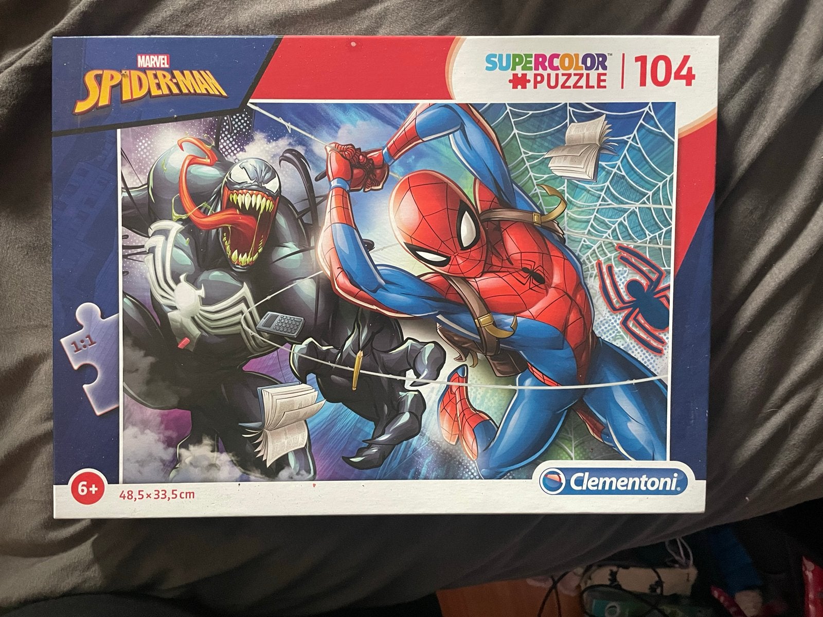 Diverse kinderpuzzels: Spiderman, Cars, Brandweerman Sam, Fr, Ophalen of Verzenden, Meer dan 50 stukjes, Gebruikt, 4 tot 6 jaar