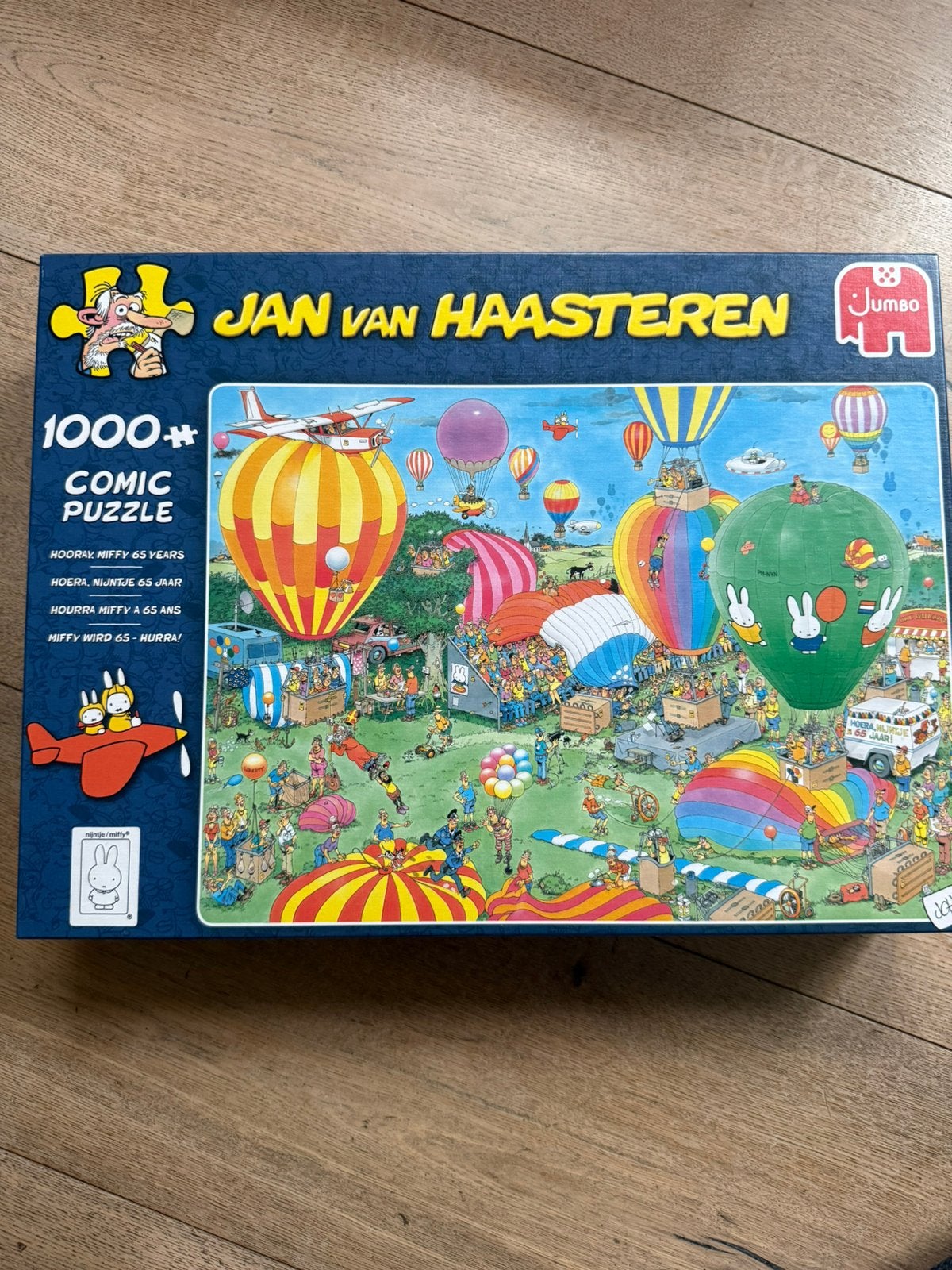 Hoera, Nijnte 65 Jaar, Ophalen, 500 t/m 1500 stukjes, Zo goed als nieuw, Legpuzzel