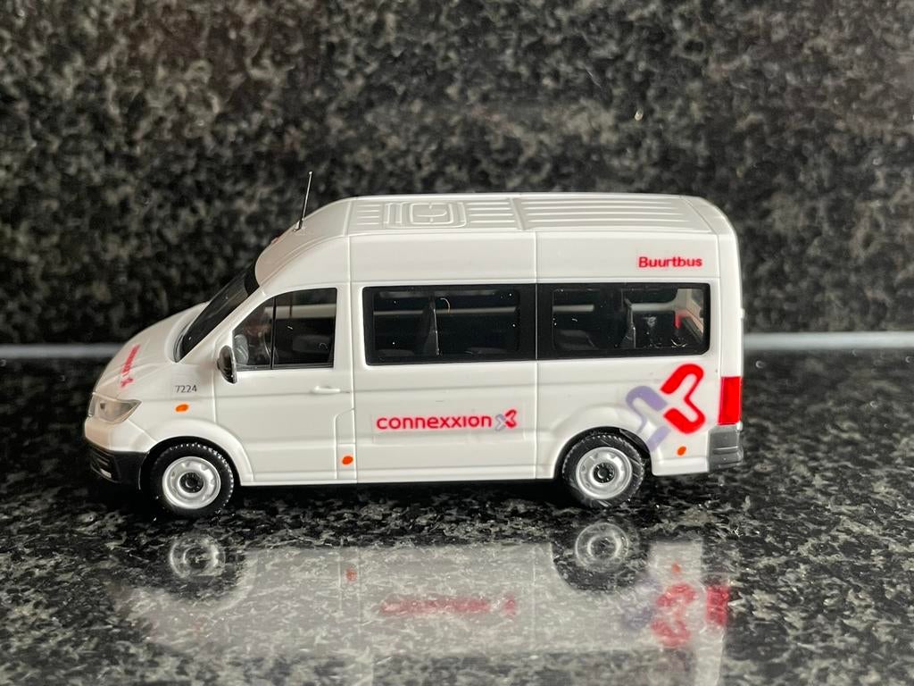 Decals transfer set Connexxion buurtbus 7224 taxi rood, Hobby en Vrije tijd, Modelauto's | 1:87, Nieuw, Verzenden
