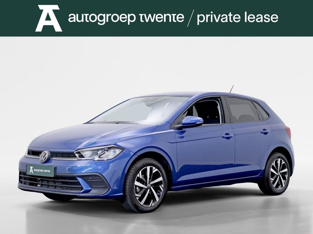 Volkswagen Polo 1.0 TSI Life | Clima | LED | AppConnect | Pr, Stof, Gebruikt, Zwart, 95 pk
