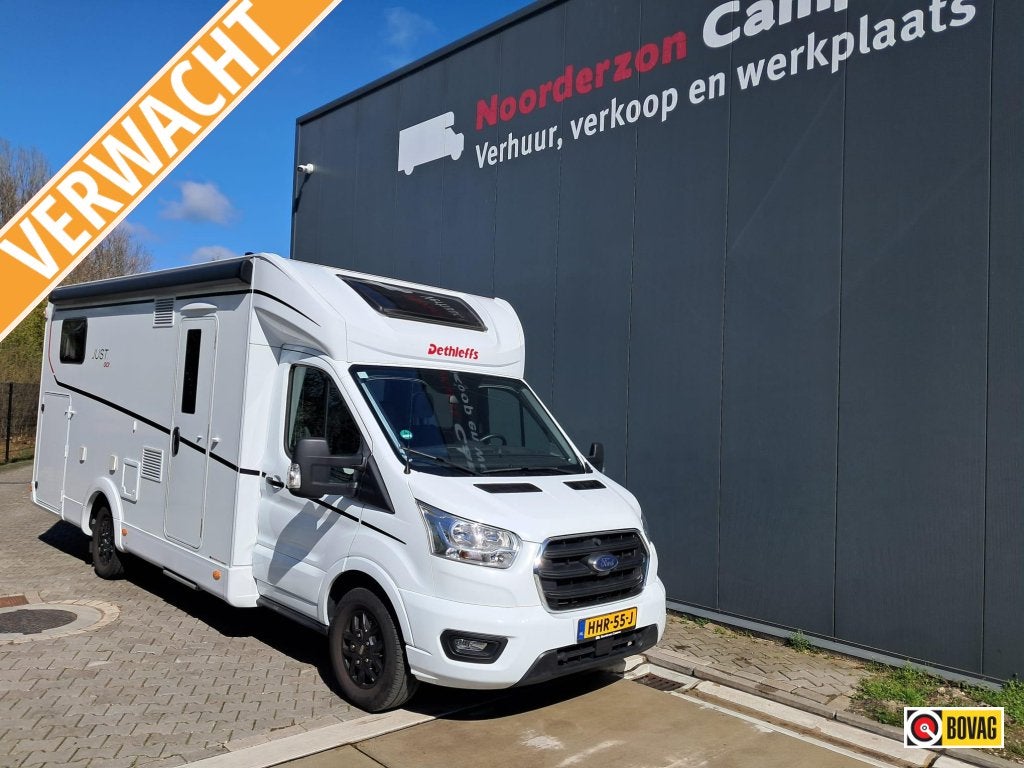 Dethleffs Just Go T 7055 EB - Na huurseizoen 2026, Caravans en Kamperen, Campers, Automaat, Ringverwarming, Bedrijf, Diesel