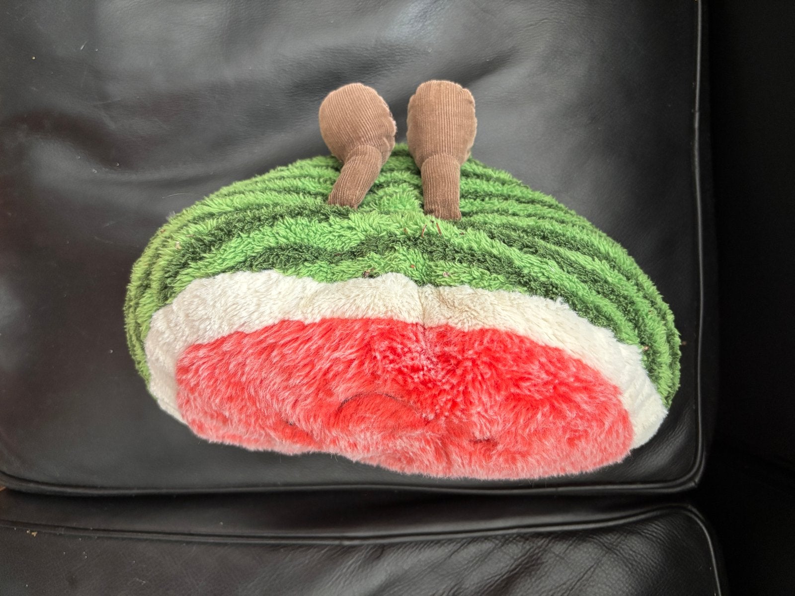 Jellycat Amuseable Watermeloen Knuffel, Ophalen, Jellycat, Overige typen, Zo goed als nieuw