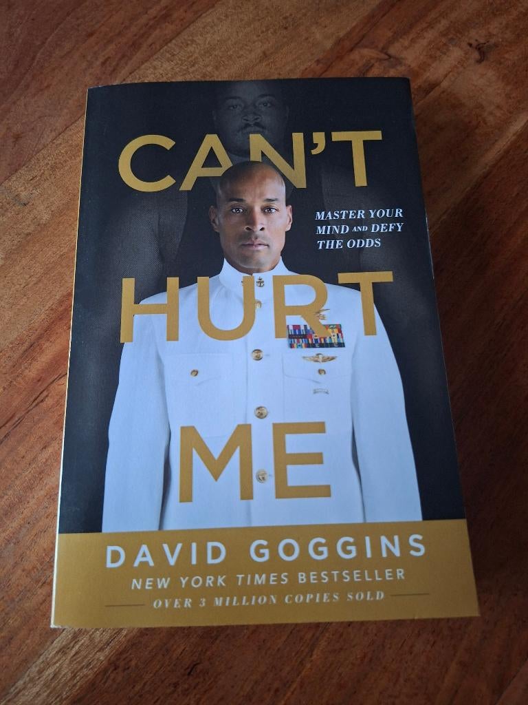 Can't hurt me, Boeken, Ophalen of Verzenden, Zo goed als nieuw
