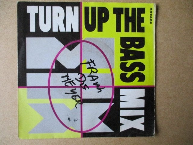 s5073 turn up the bass - the mix, Ophalen, Gebruikt, 7 inch, Overige genres