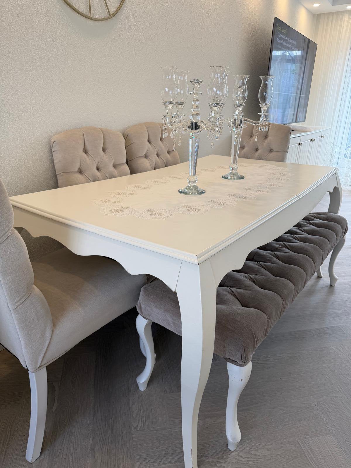 Gehele woonkamer meubels te koop! Ophalen in Tiel, Ophalen, Zo goed als nieuw, Barok, 6 tot 8 stoelen