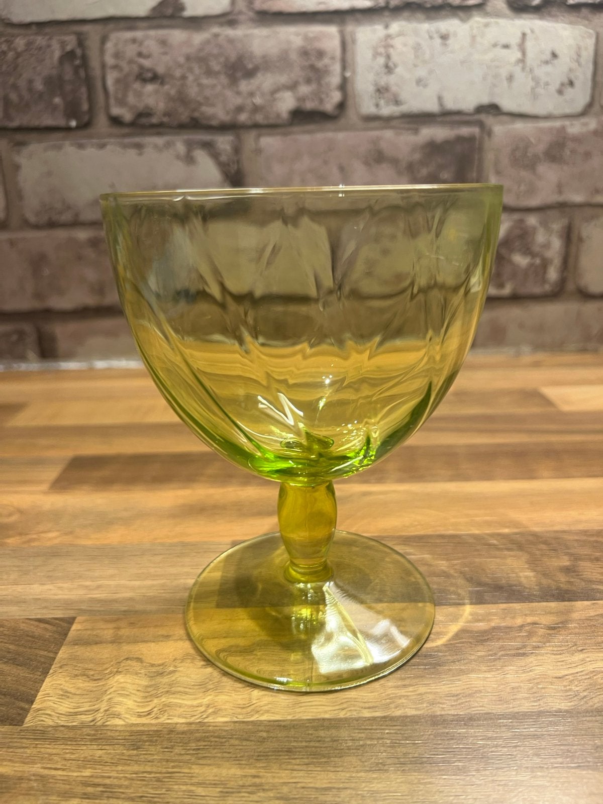 Vintage glas, Ophalen