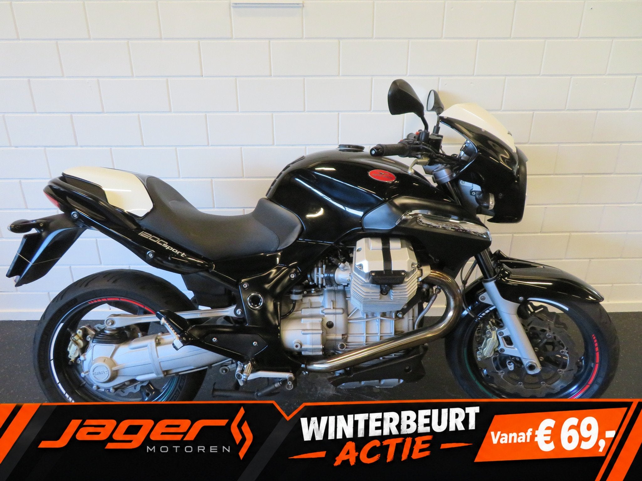Moto Guzzi BREVA 1200 SPORT TOP CONDITIE! (bj 2009), Naked bike, Gebruikt, Bedrijf
