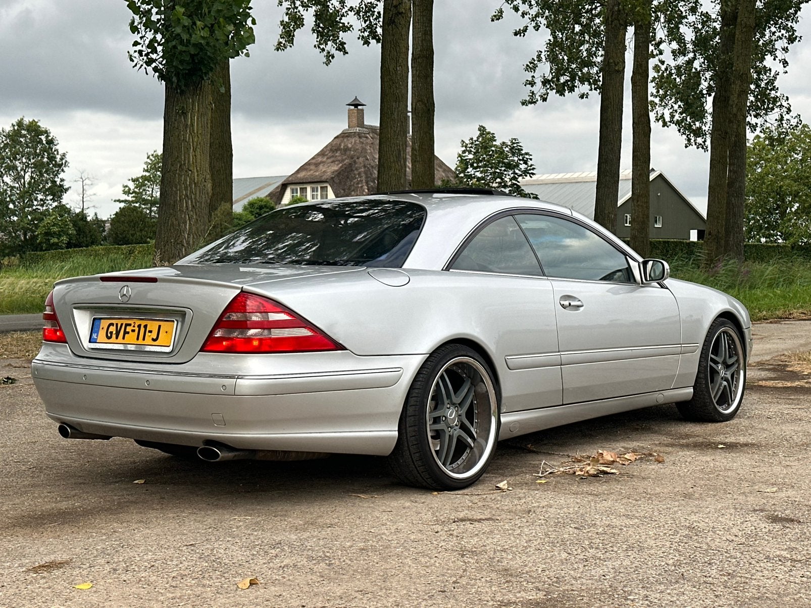 Mercedes-Benz CL 500 V8 2003 Full options lpg benzine, Automaat, Automatische klimaatregeling, 8 cilinders, CL