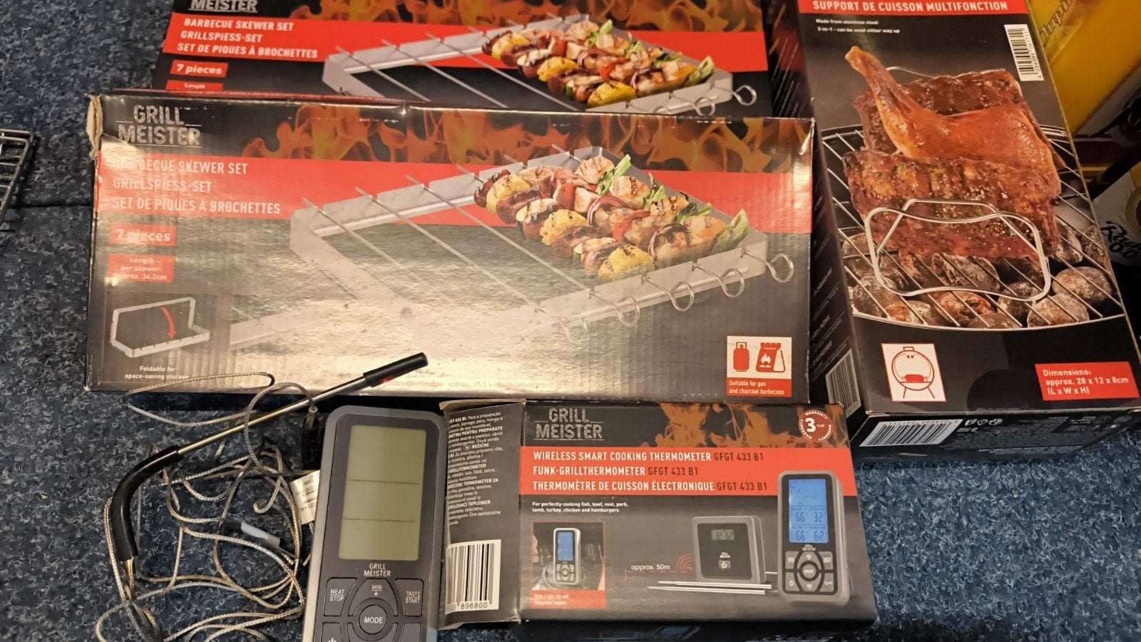 BBQ accessoires, Ophalen of Verzenden, Zo goed als nieuw, Grill Master