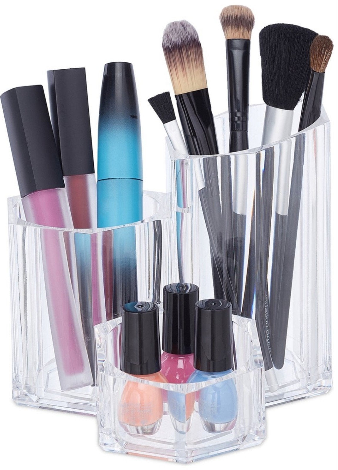Make-up Organizer Kwastenhouder 3 Vakken Nieuw Makeup Brush, Overige kleuren, ., Nieuw, Ophalen of Verzenden