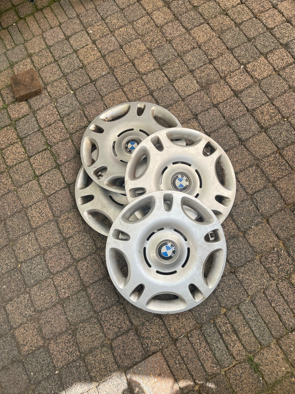 Set van 4 BMW wieldoppen, Auto diversen, Ophalen, Gebruikt