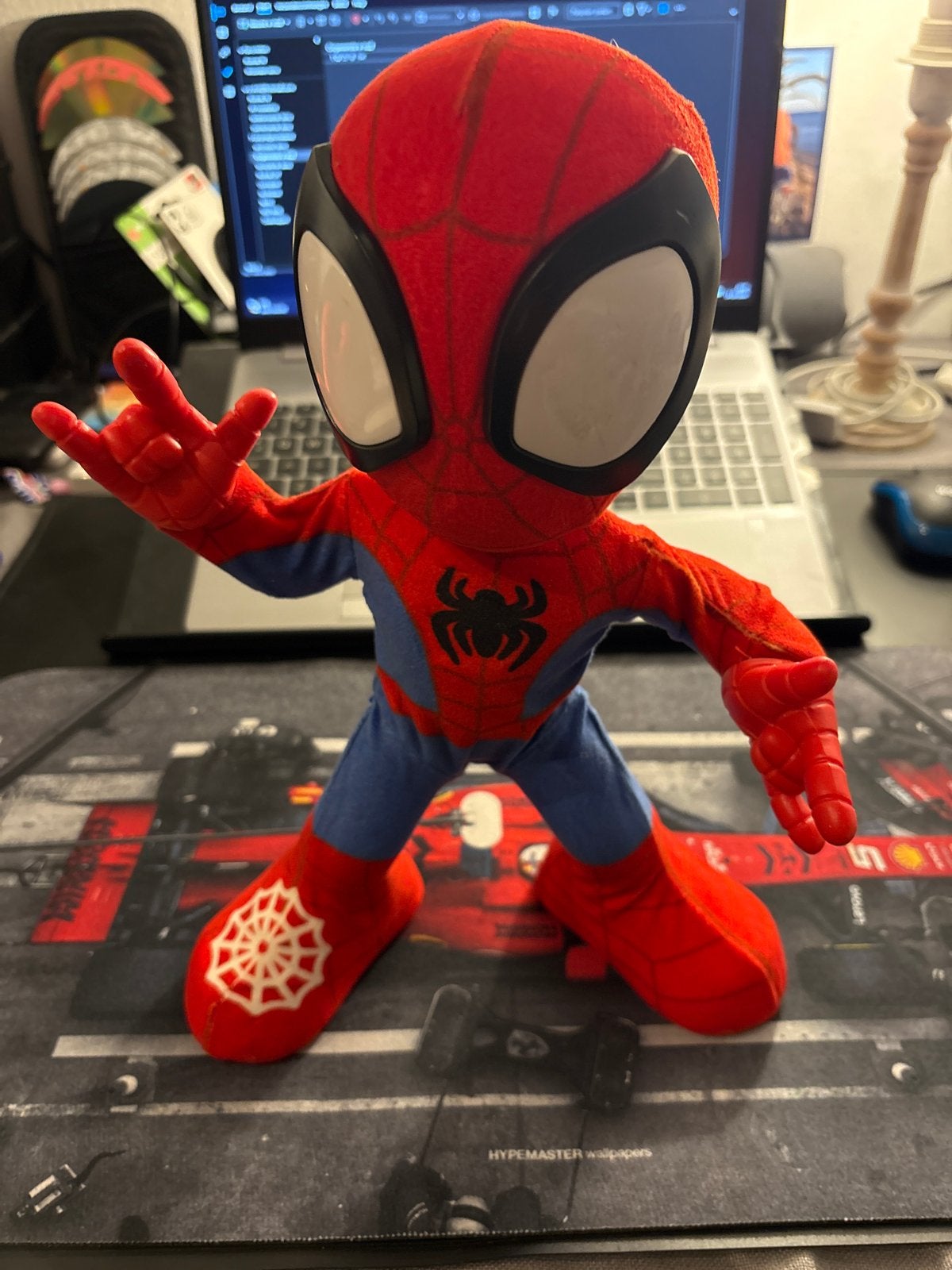 Hasbro Spidey Dance and Crawl, Ophalen of Verzenden, Gebruikt