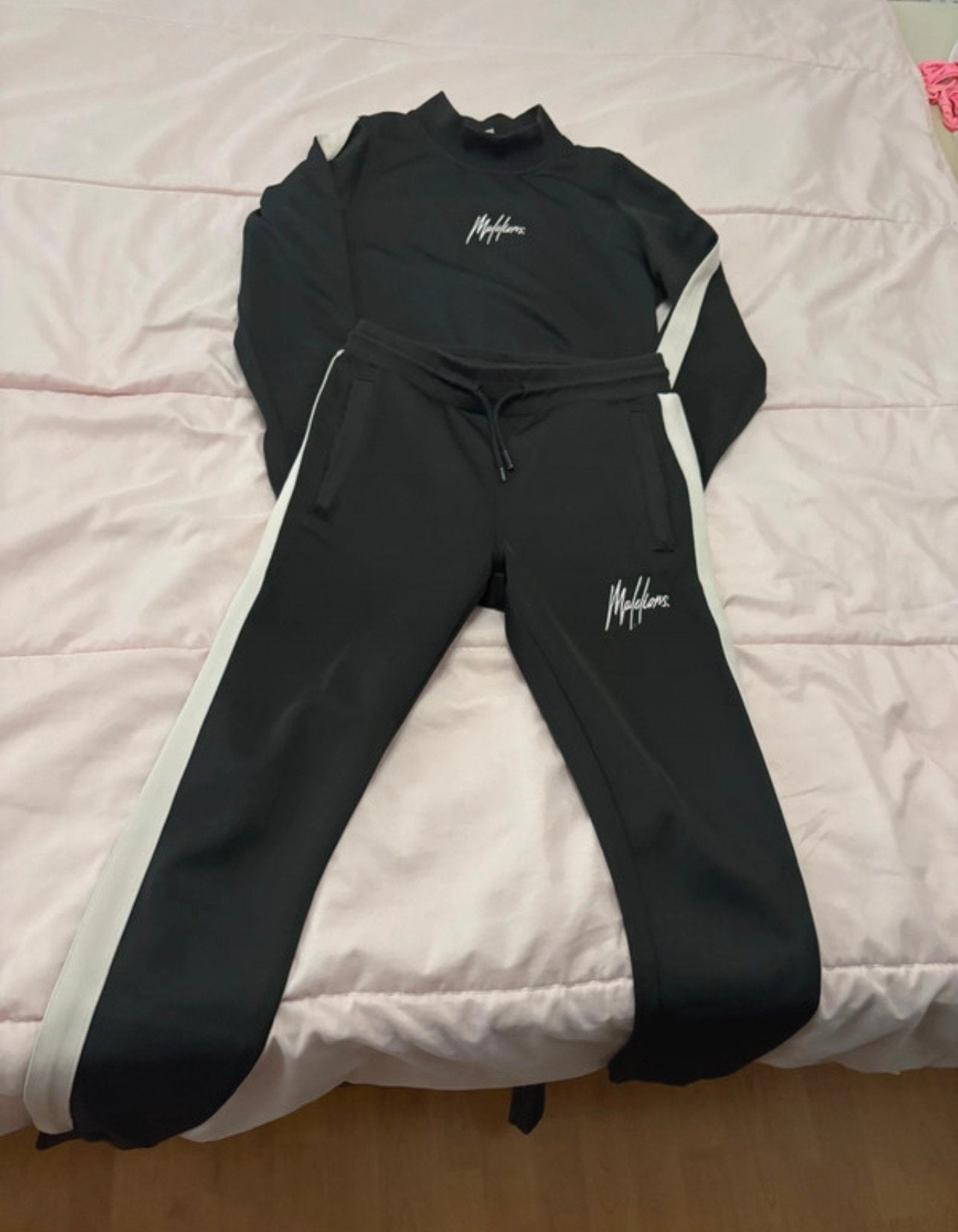 Malelions trainingspak, Ophalen of Verzenden, Zo goed als nieuw, Maat 34 (XS) of kleiner, Zwart