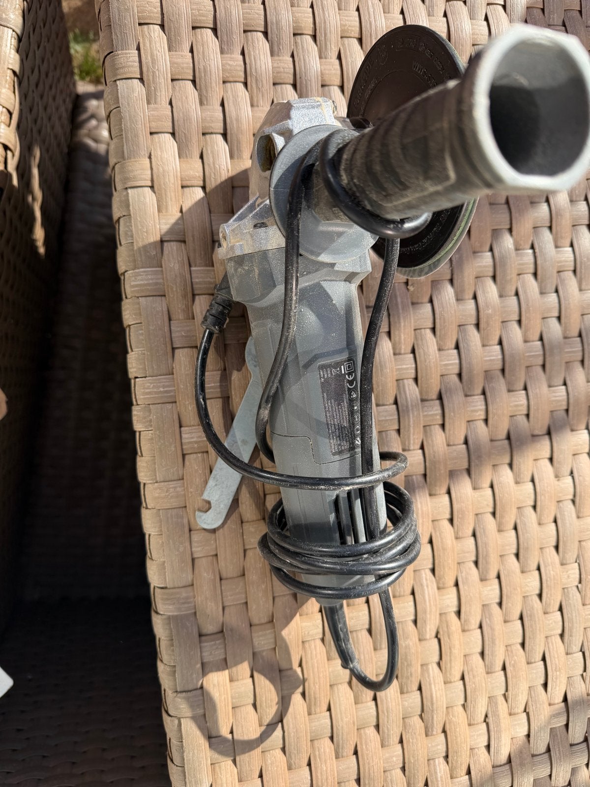 Ferrex Haakse Slijpmachine -, Doe-het-zelf en Verbouw, Ophalen, Zo goed als nieuw, 700 tot 1000 watt, Haakse handslijpmachine