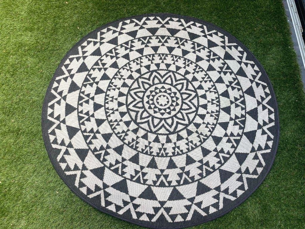 Buiten Kleed, Ophalen, Gebruikt, 150 tot 200 cm, Rond