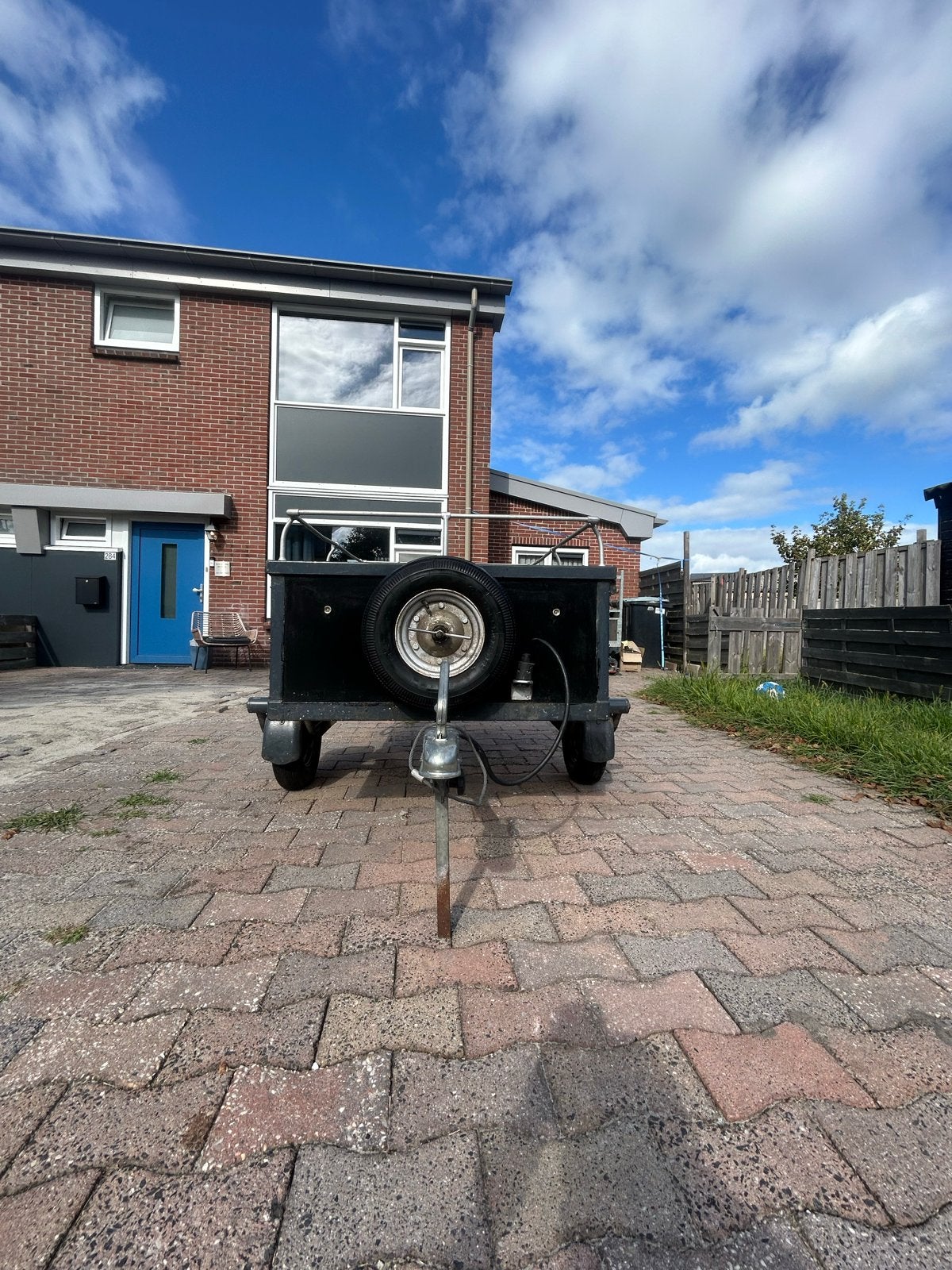 Westfalia aanhangwagen met reservewiel, Ophalen of Verzenden, Gebruikt