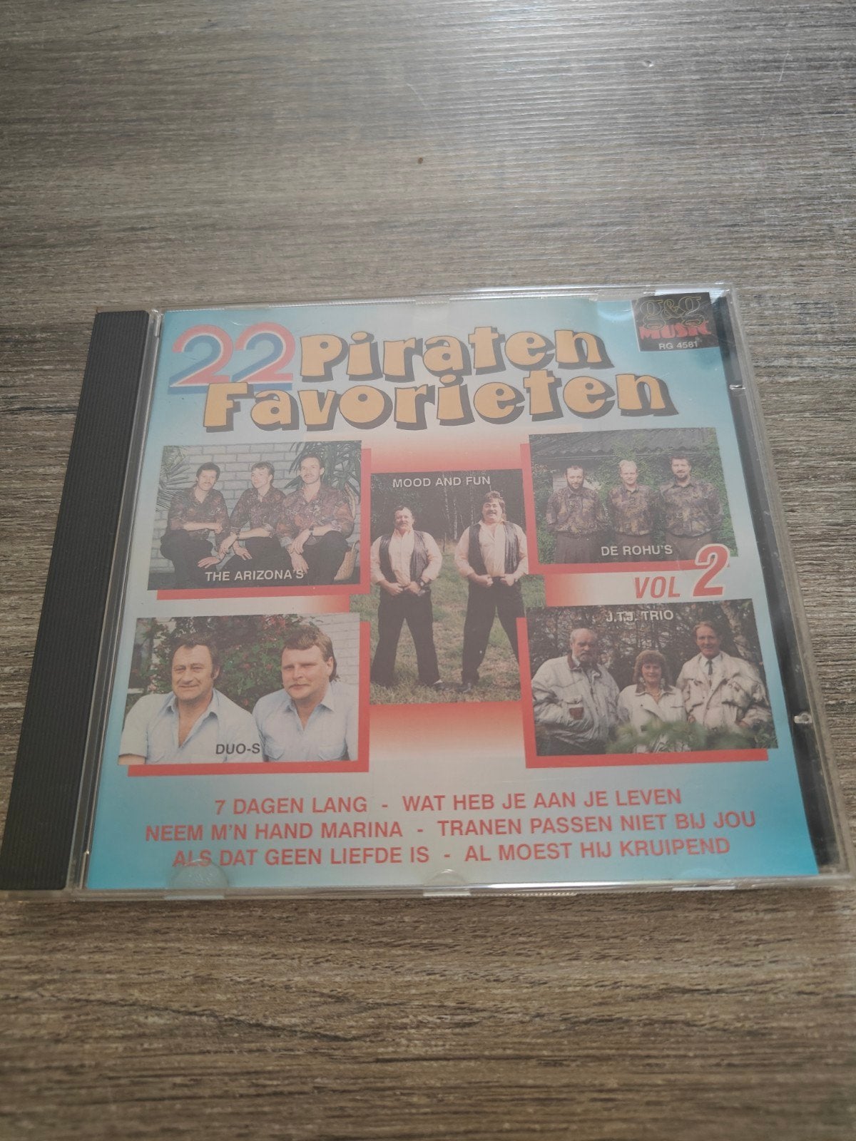 22 Piraten Favorieten Vol. 2 CD - Diverse Artiesten, Ophalen of Verzenden, Verzamelalbum, Inclusief doosje, Gebruikt