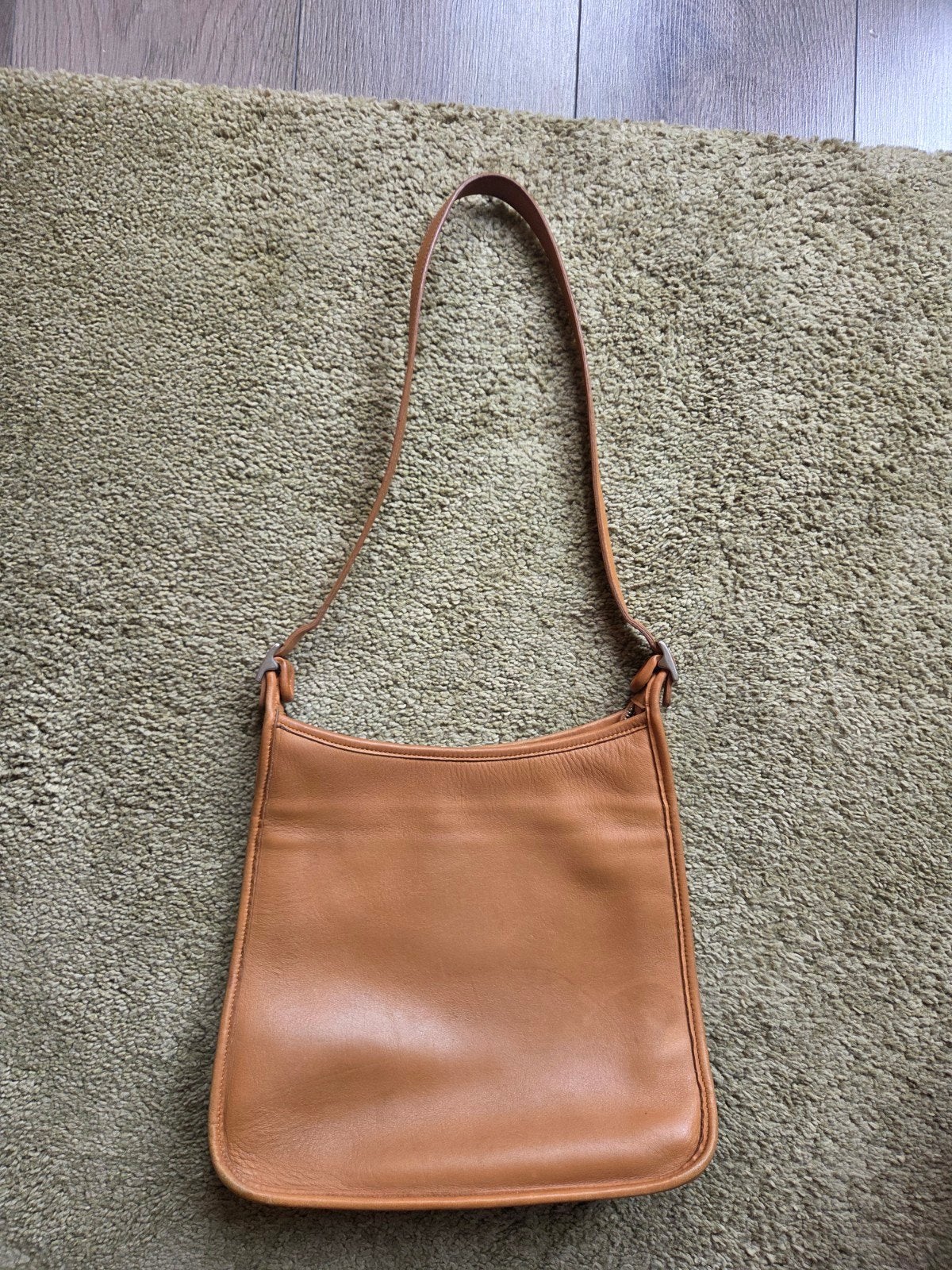 Vintage Coach Tas, Sieraden, Tassen en Uiterlijk, Tassen | Schoudertassen, Overige merken, Gebruikt, Bruin, Verzenden