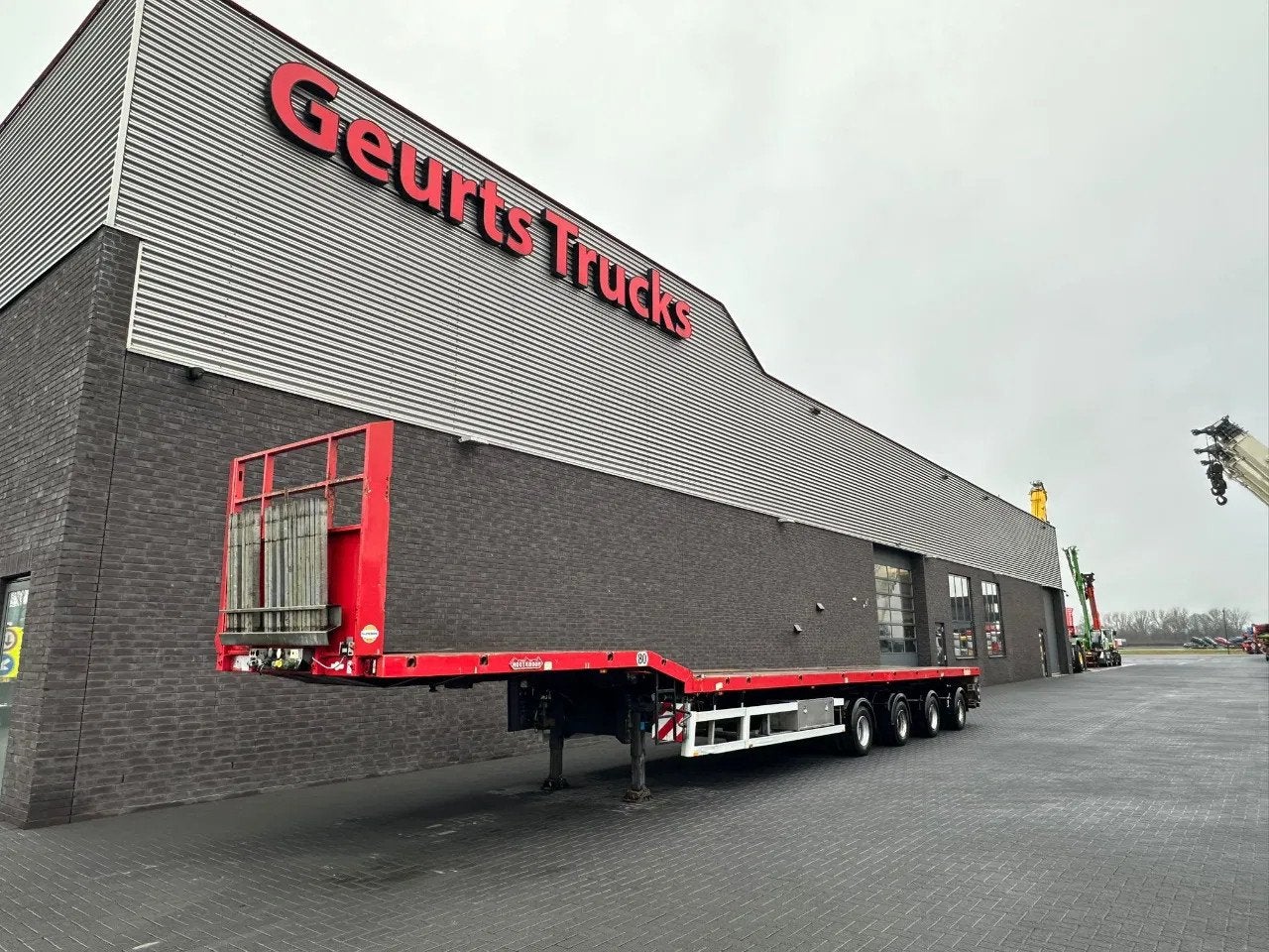 Nooteboom OVB-65-04V 48 METER UITSCHUIBARE LANGMATRIAAL, Auto's, Overige brandstoffen, Bedrijf, Aanhangers en Opleggers, Te koop