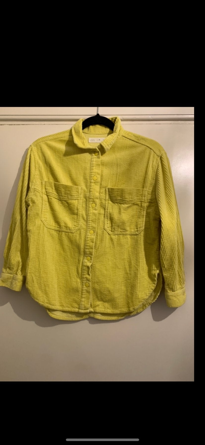 Zara Corduroy Overhemd Maat 140/146 ZGAN, Ophalen of Verzenden, Zo goed als nieuw, Jongen of Meisje, Overhemd of Blouse