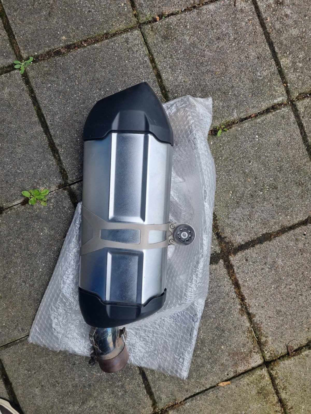 Originele uitlaatdemper uitlaat bmw gs 1200 1250, Ophalen of Verzenden