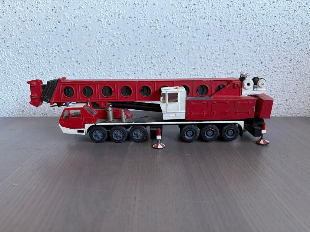 NZG 1/55 Nr. 152 Grove mobiele kraan renovatie of onderdelen, Hobby en Vrije tijd, Modelauto's | 1:50, Ophalen of Verzenden, Gebruikt