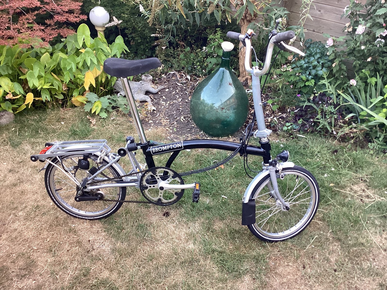 Brompton vouwfiets nagenoeg nieuw zeer weinig gebruikt 3vers, Ophalen, Brompton, 16 tot 18 inch, Versnellingen