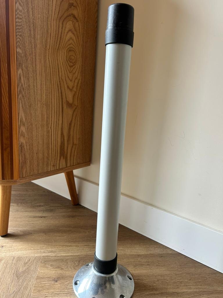 Fiamma tafelpoot camper/caravan, Huis en Inrichting, Tafelonderdelen, Zo goed als nieuw, Tafelpoot, 50 tot 100 cm, Rond, Ophalen of Verzenden
