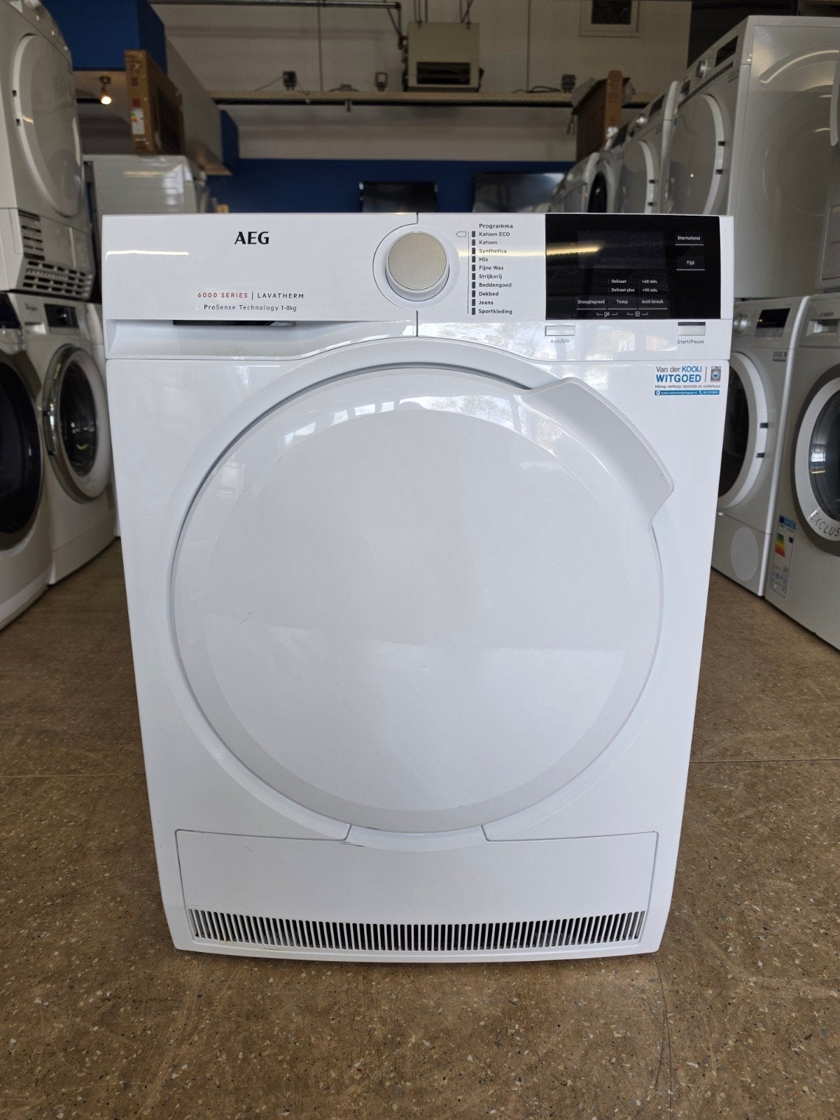 AEG 6000 Series condensdroger | 8 kilo | Gratis thuis 🚚✅️