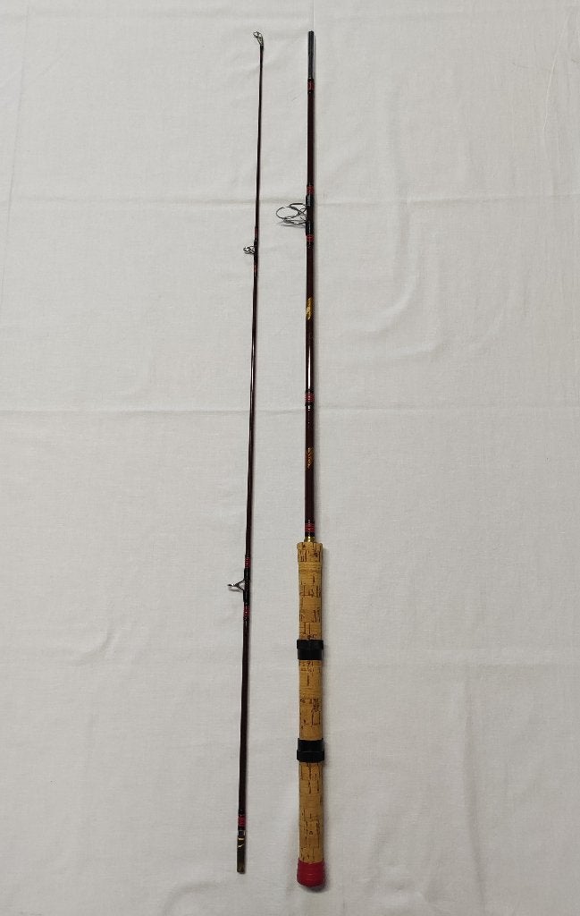 Vintage hengel conolon (garcia) 1,95 meter kurken handgreep, Ophalen, Zo goed als nieuw, Werphengel