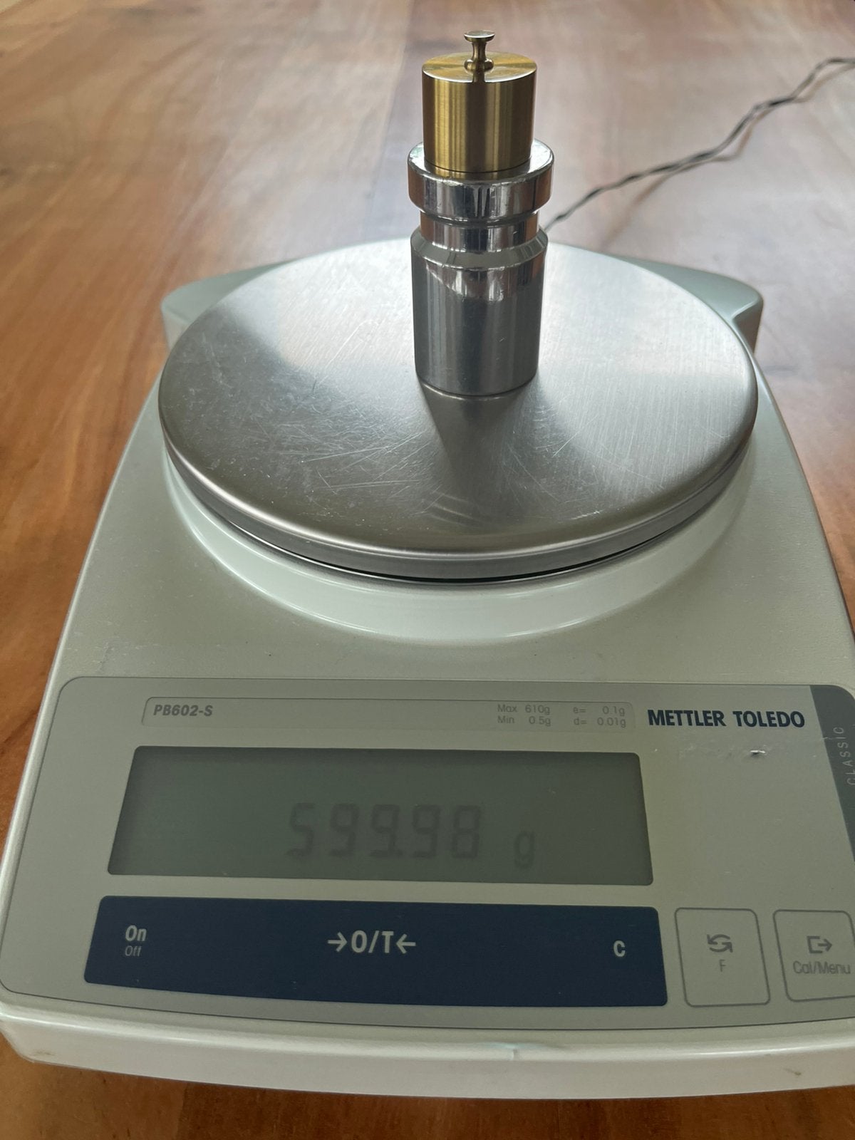 Mettler-Toledo geijkte balans PB602-S bereik 610g op 0,01 g, Ophalen, Zo goed als nieuw, Overige typen
