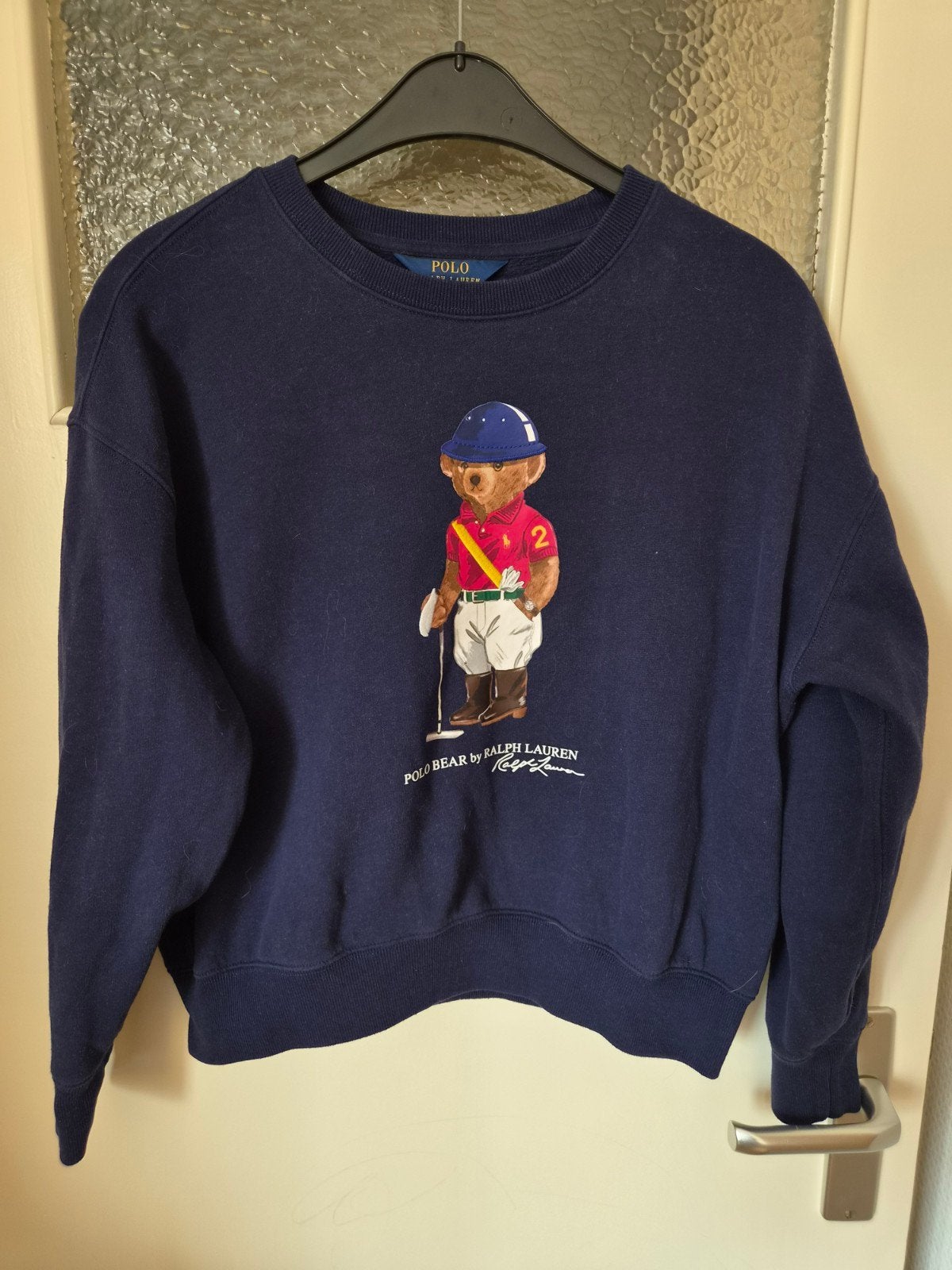 Polo Ralph Lauren trui L (12-14) maat 152, Gebruikt, Jongen of Meisje, Trui of Vest, Ophalen of Verzenden
