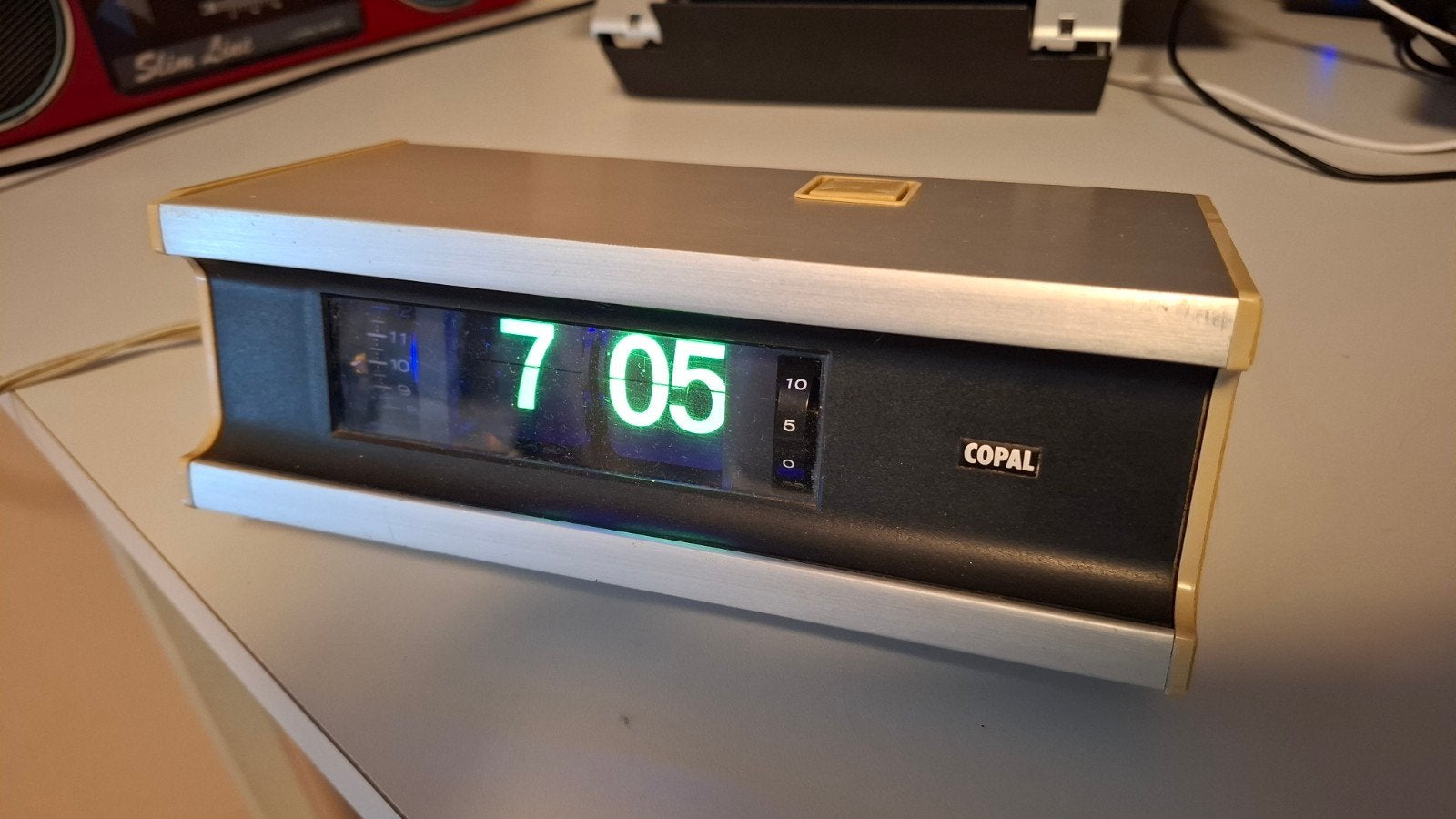 Copal 705L Flipklok - Gereviseerd met LED Blacklight, Ophalen, Gebruikt