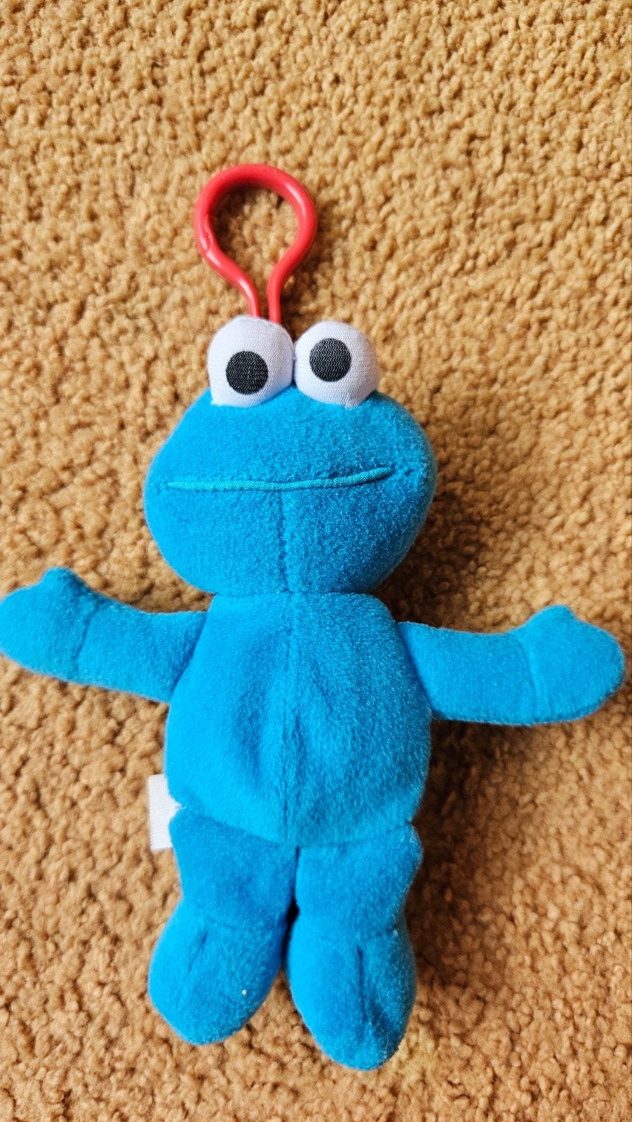 Sesamstraat pluche sleutelhanger Koekiemonster, Ophalen of Verzenden, Overige typen