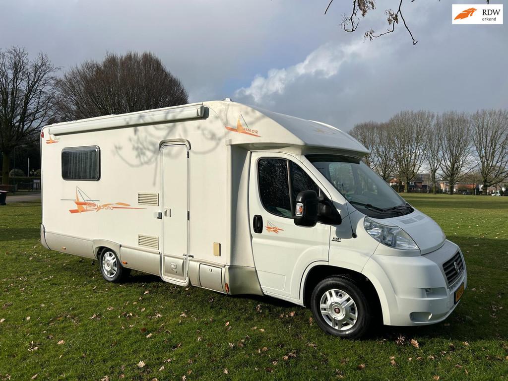 Rimor ABA Fiat queensbed ,airco,luifel.etc etc apk, Caravans en Kamperen, Campers, Airconditioning, Bedrijf, Rimor, Luifel