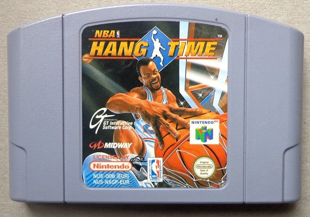 NBA Hang Time voor de Nintendo 64, Gebruikt, 1 speler, Ophalen of Verzenden, Vanaf 3 jaar